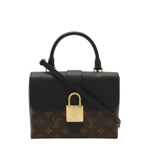 LOUIS VUITTON Monogram Rocky BB Handbag Mini Bag 2-Way Shoulder Bag Crossbody Noir Black M44141 [Used]