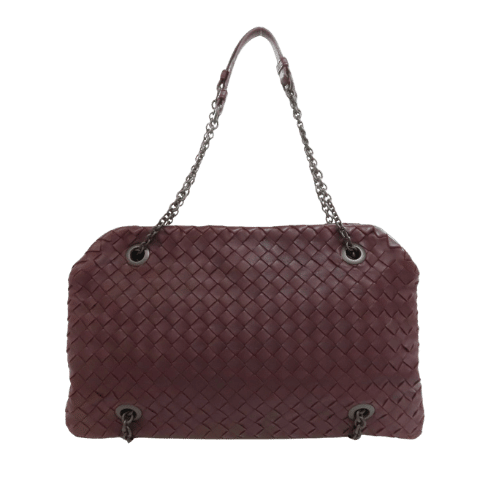 Bottega Veneta Intrecciato Handbag Calf Leather Ladies [Used]