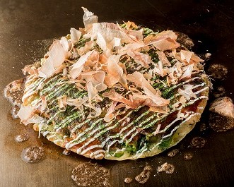 okonomiyaki ready
