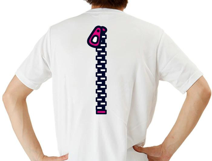 "Zipper" t-shirt on ZenPlus