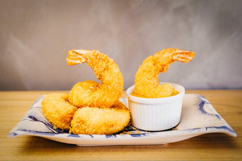 Japanese shrimp (ebi) tempura