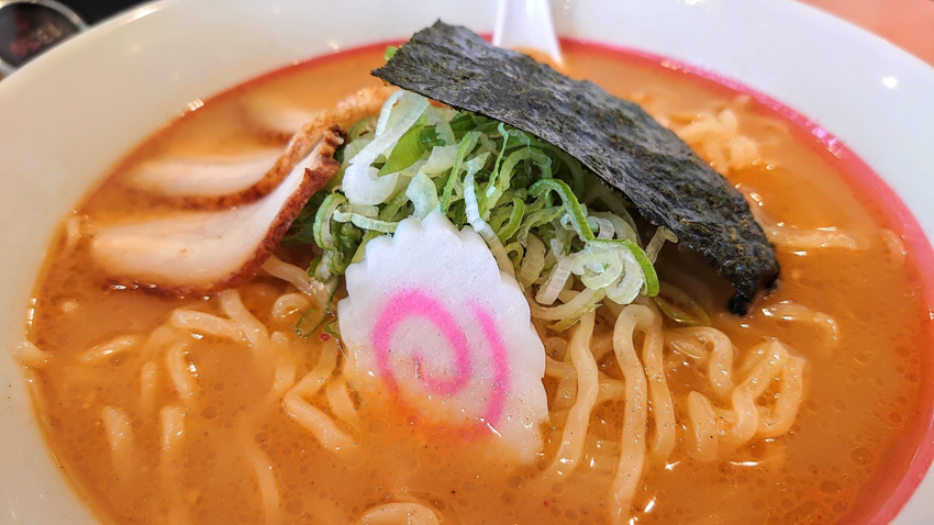 Bowl of miso ramen