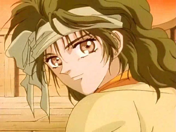 Image of Sasra at Tatara looking over her own shoulder