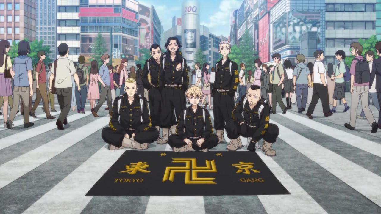 Founding members of the Tokyo Manji Gang