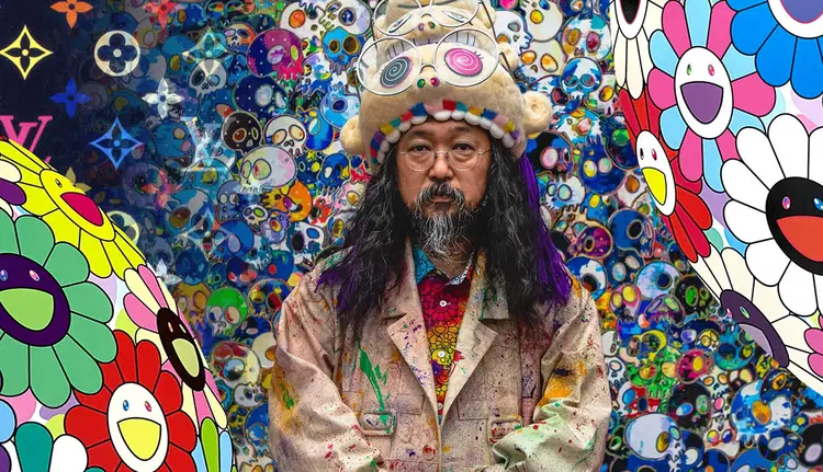 Photo of the Japanese artist Takashi Murakami