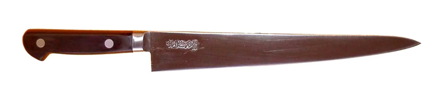 A sujihiki knife from Kikuichimonji