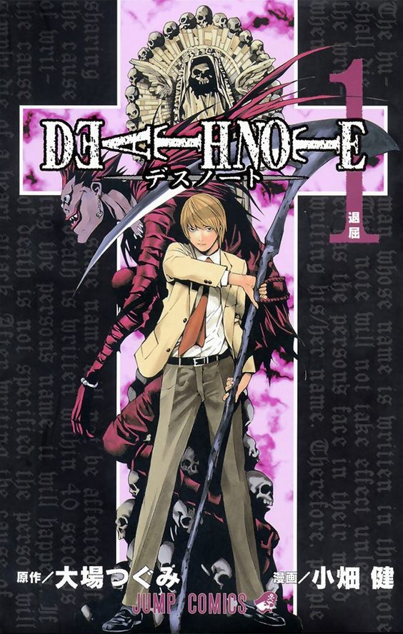 Cover of the comic book Death Note