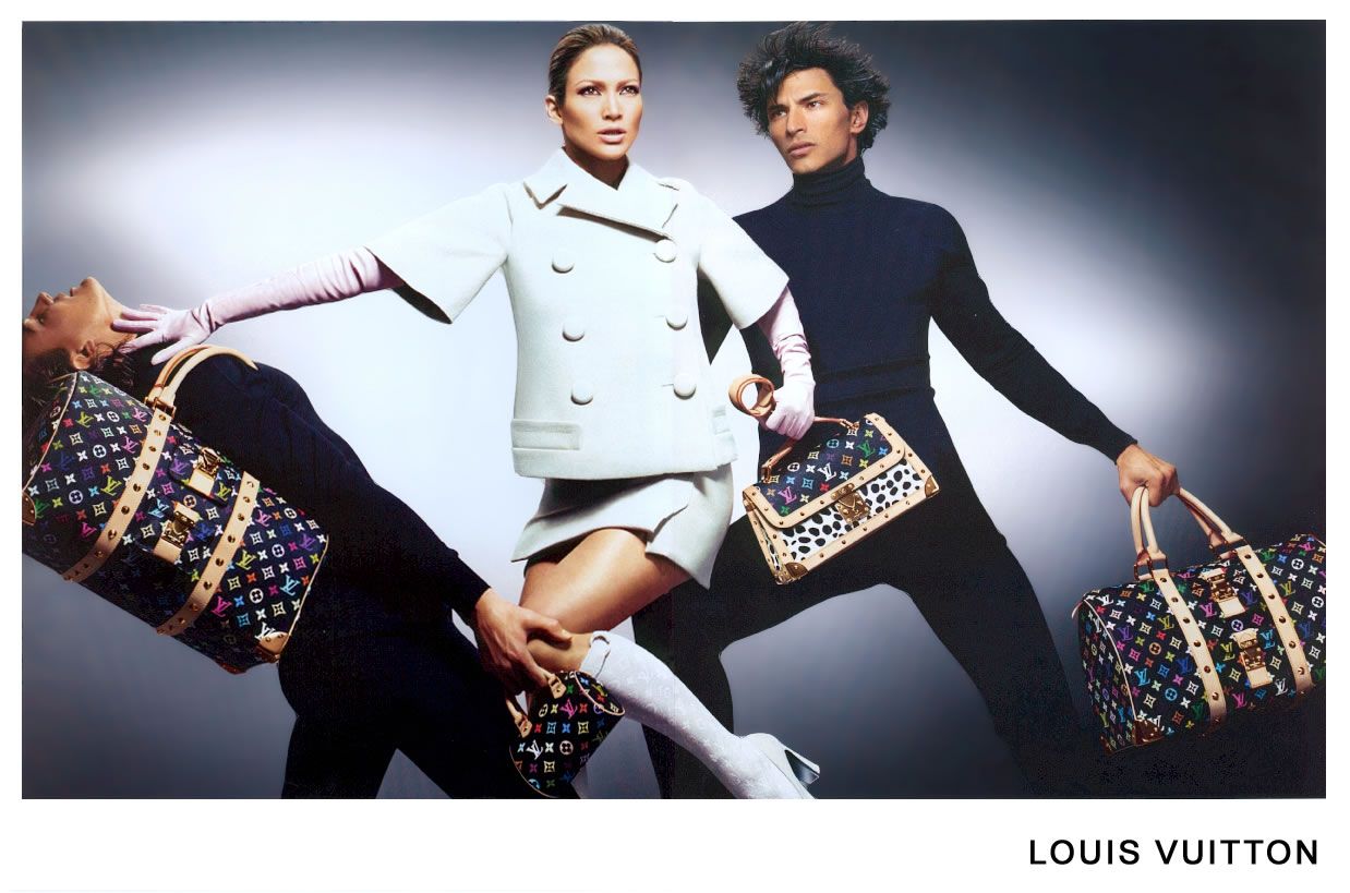 Louis Vuitton campaign with J-Lo in 2003