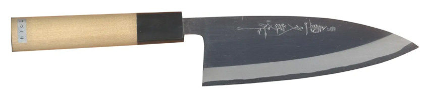 A deba knife from Kikuichimonji