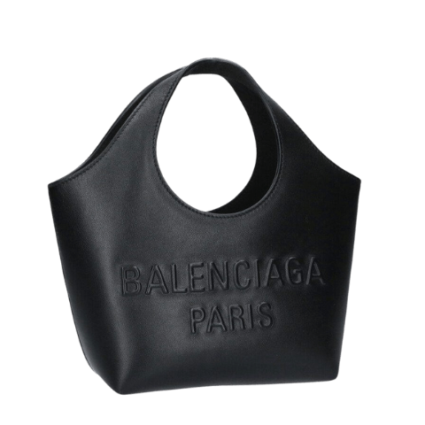 BALENCIAGA Mary Kate XS 747036 Logo Embossed Leather